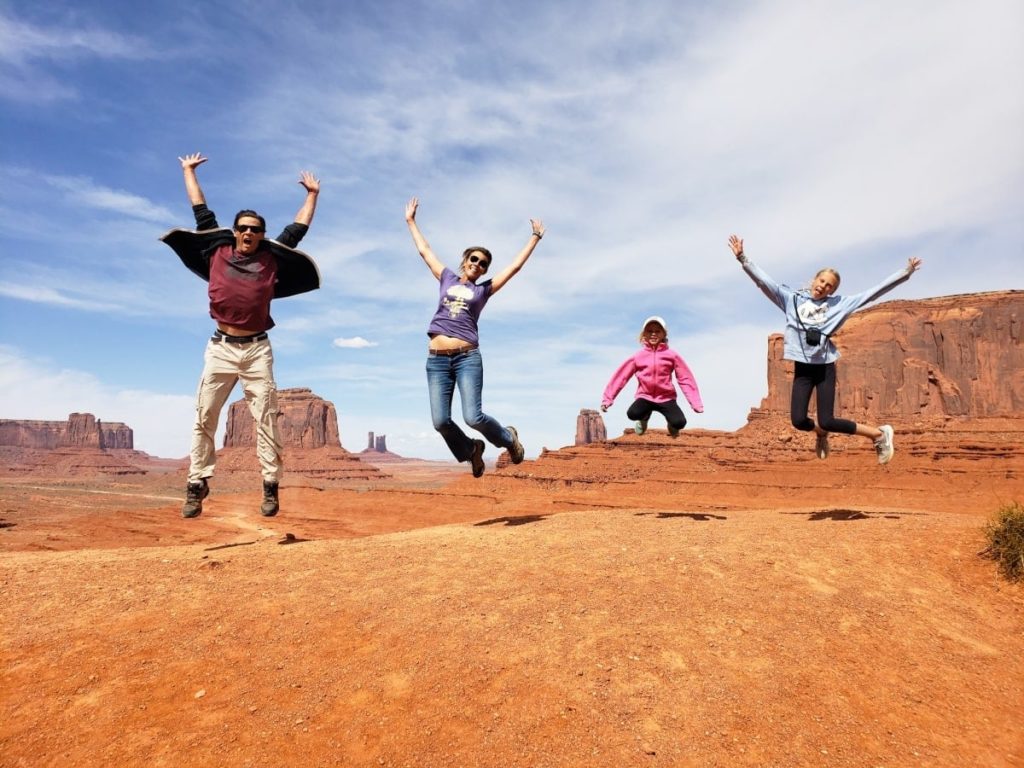 yTravel family jumping